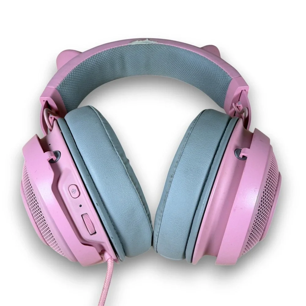 Razer Kraken Kitty Edition Gen 1 RGB Gaming Headset Quartz Pink‎ Wired USB